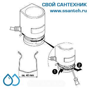 10377 Honeywell, MT8-230-NO Термоэлектрический привод для зонного регулирования, 2-pt, 90Н, 230Vac, 6,5мм, 6мин, NC