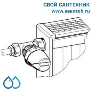 10445 Honeywell T2021 Thera-4 Design Термоголовка компактная для радиаторных клапанов, +6...+28°C,  М30 x 1,5