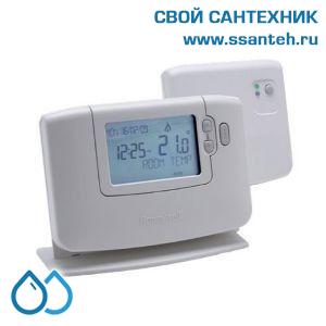 07035 Honeywell CMT927A1049 Комнатный беспроводной хронотермостат, 5-35С, SPDT, 230В, 10(3)А, эко режим, 7 дней по 6 команд, размытая логика